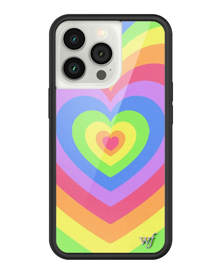 Wildflower Latte Love | Rainbow iPhone Case