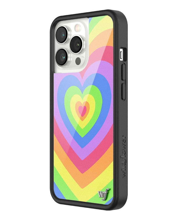 Wildflower Latte Love | Rainbow iPhone Case