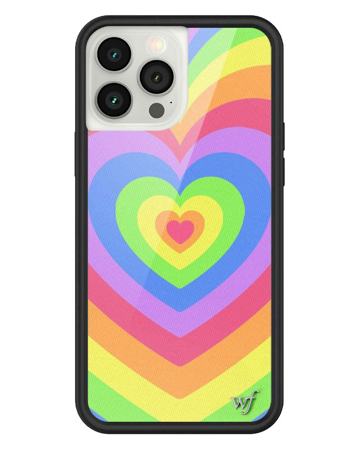 Wildflower Latte Love | Rainbow iPhone Case