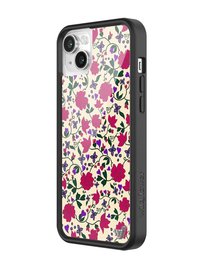 Wildflower Rose Romance iPhone Case