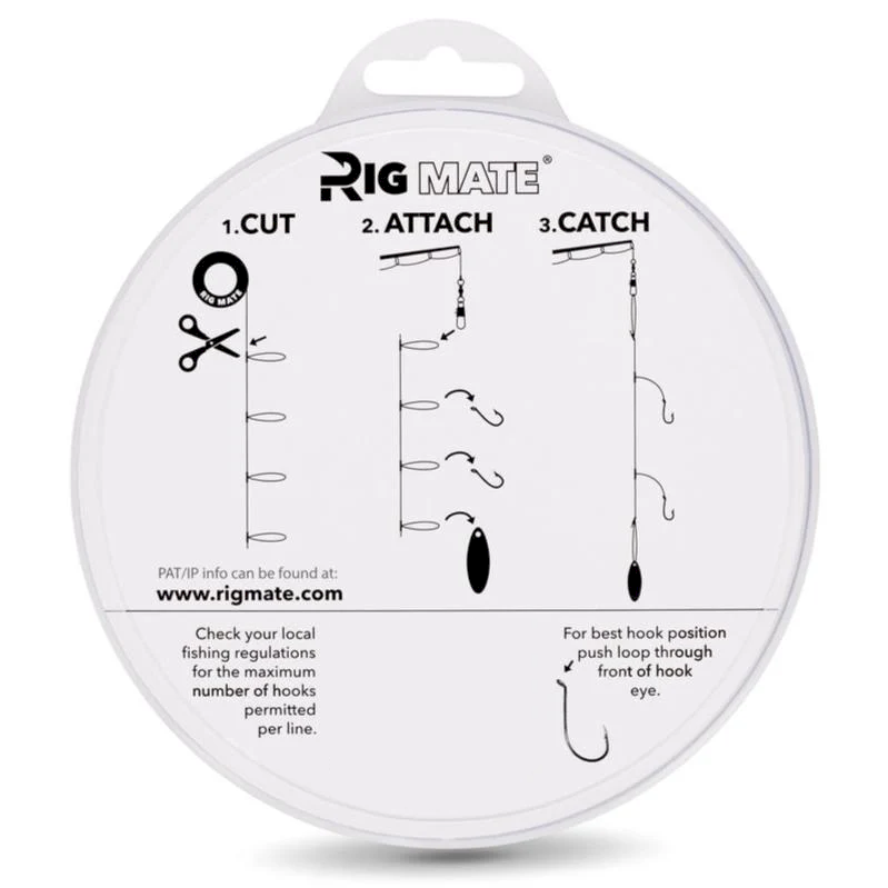 Pre Tied Dropper Loop Leader Rigs by RigMate