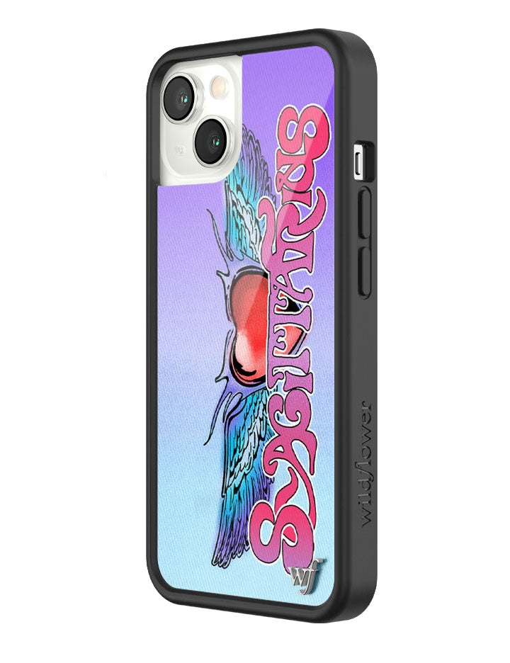 Wildflower Sagittarius iPhone Case