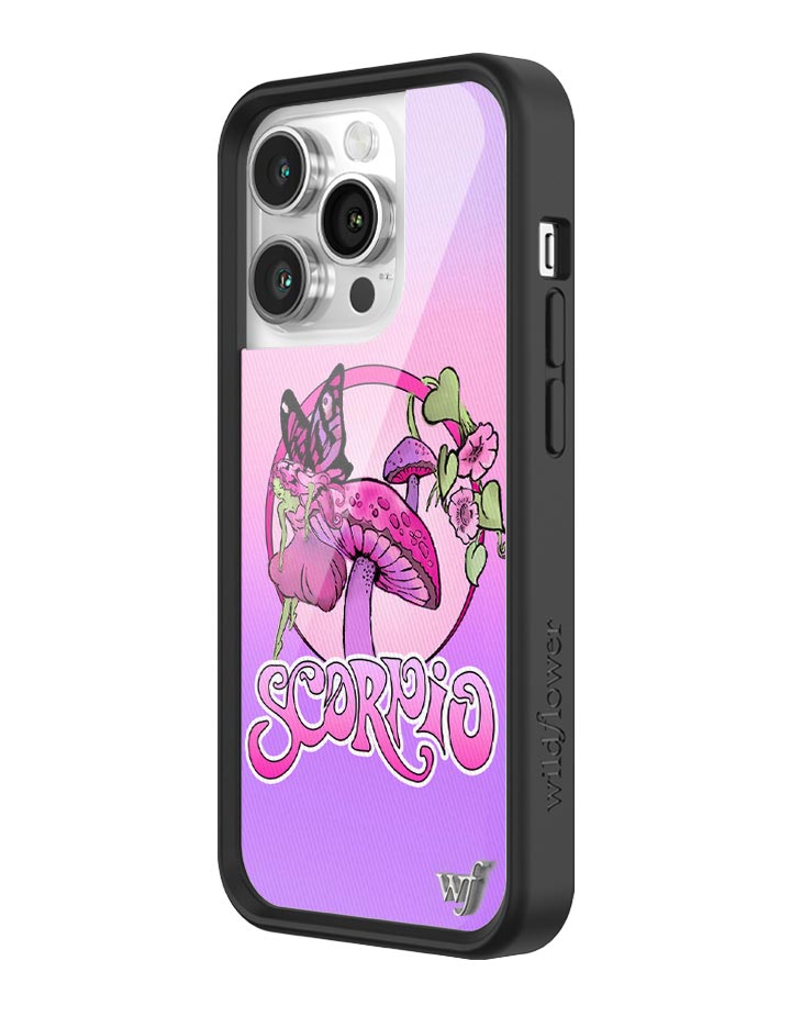 Wildflower Scorpio iPhone Case