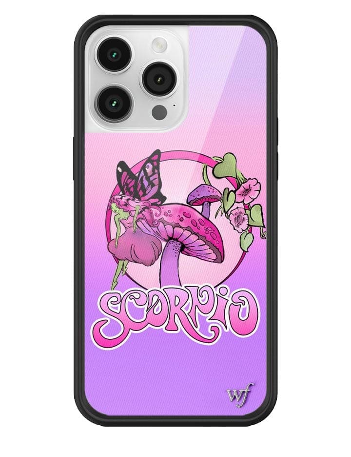 Wildflower Scorpio iPhone Case