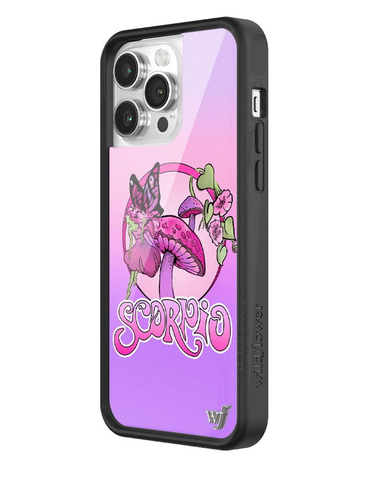 Wildflower Scorpio iPhone Case