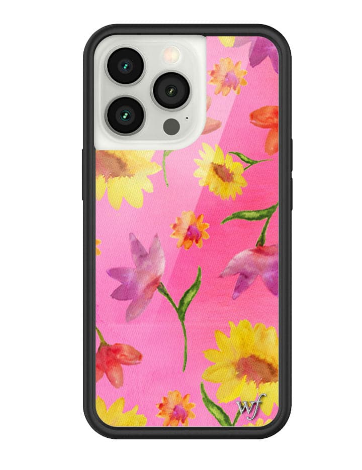 Wildflower Sunflower Spring Floral iPhone Case