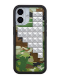 Wildflower Cat Camo Stud iPhone Case