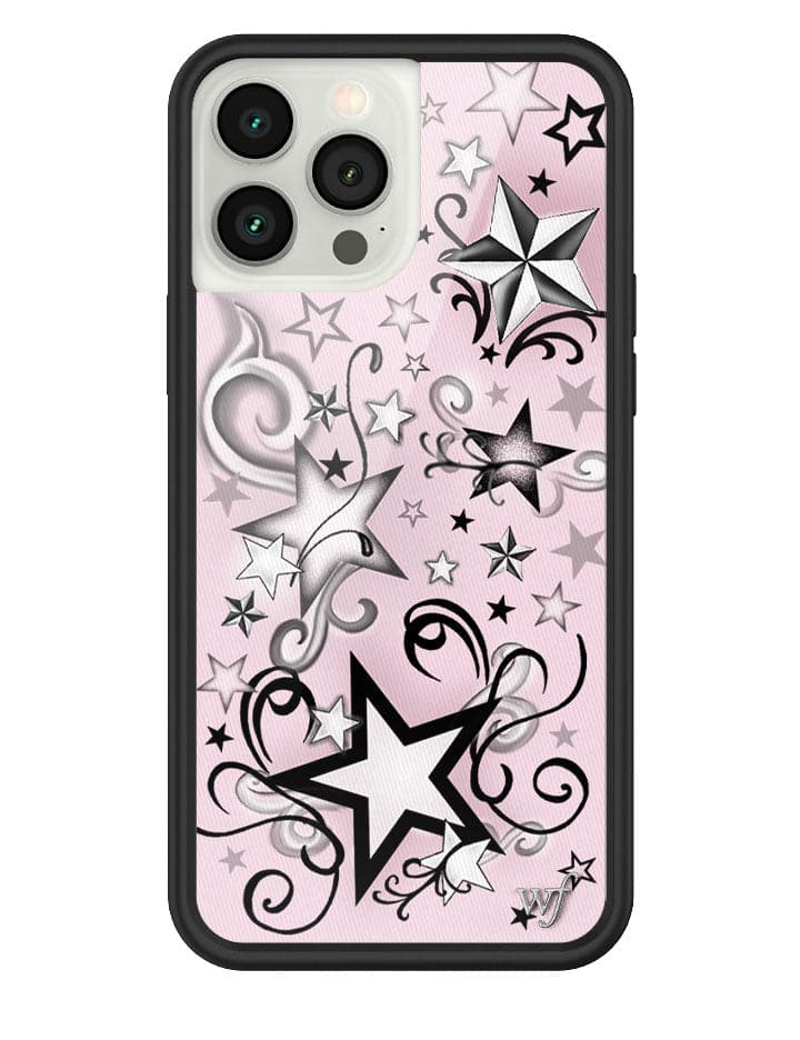 Wildflower Star Tattoo iPhone Case