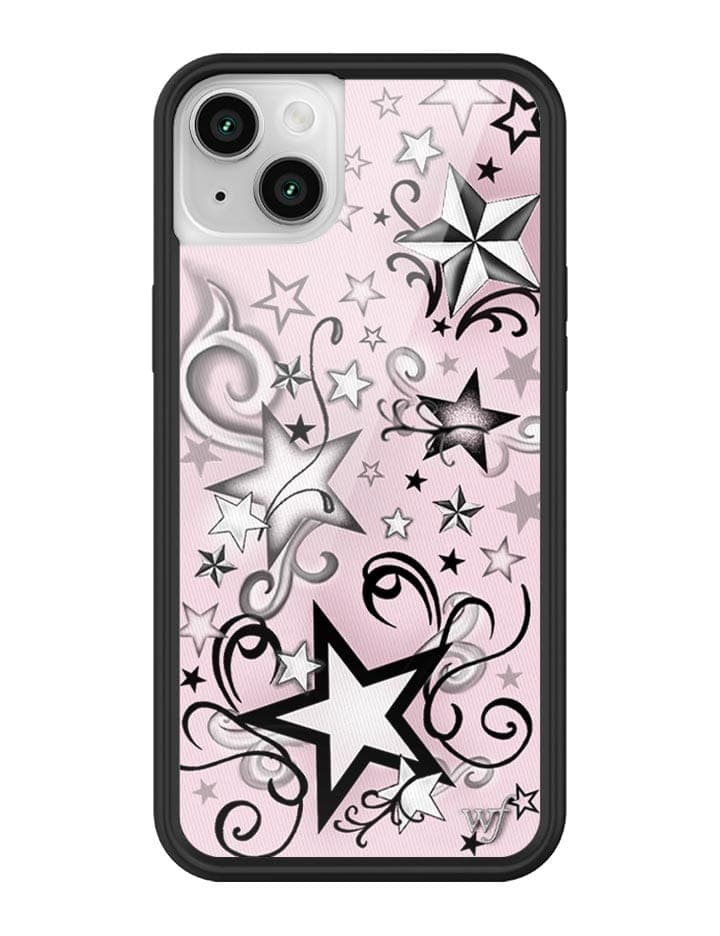 Wildflower Star Tattoo iPhone Case