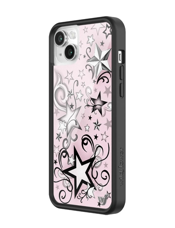 Wildflower Star Tattoo iPhone Case