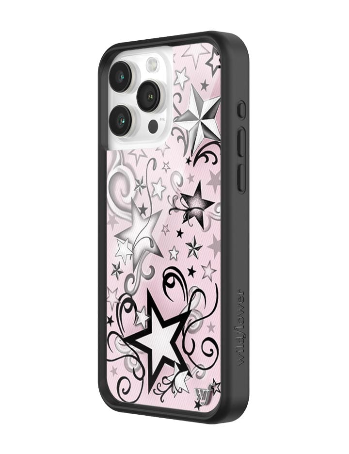 Wildflower Star Tattoo iPhone Case