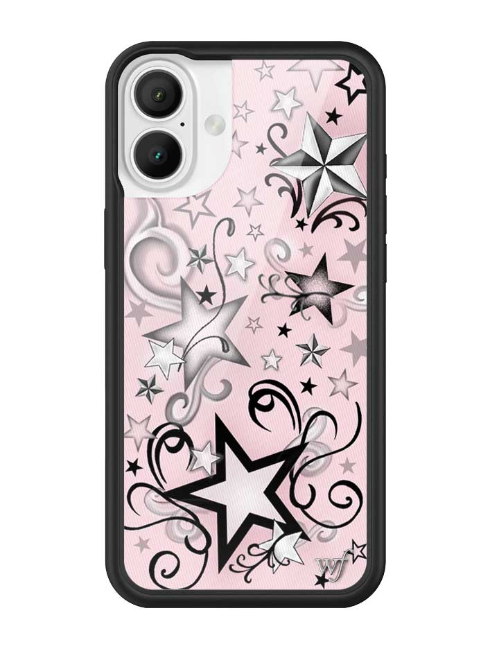 Wildflower Star Tattoo iPhone Case