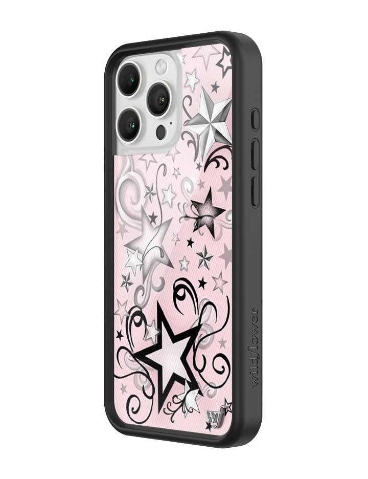 Wildflower Star Tattoo iPhone Case