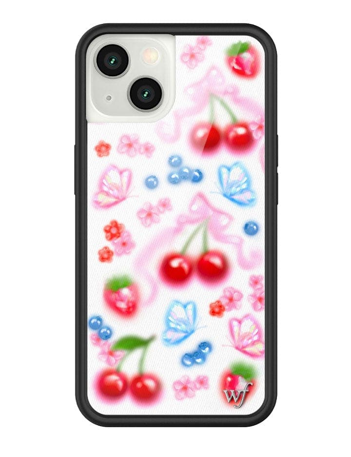 Wildflower Sweet Cherries iPhone Case
