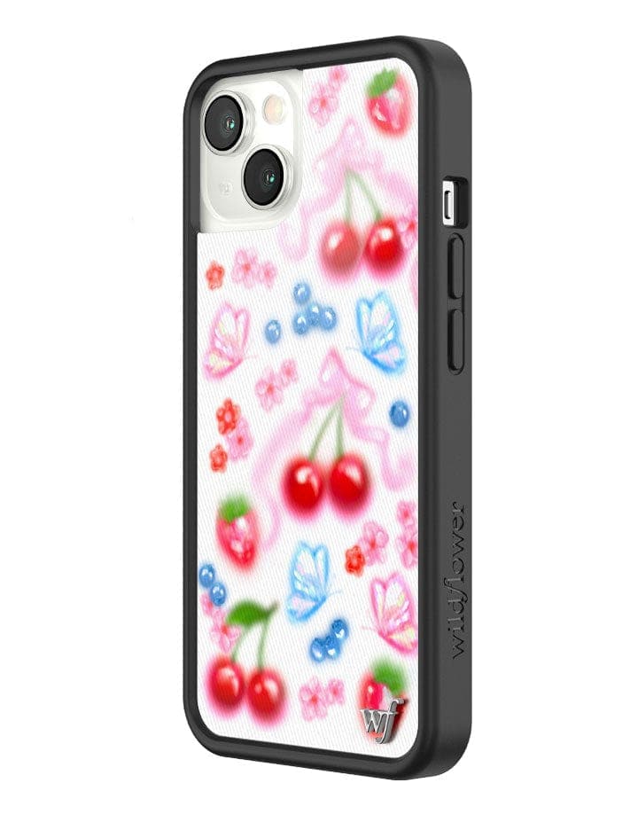 Wildflower Sweet Cherries iPhone Case