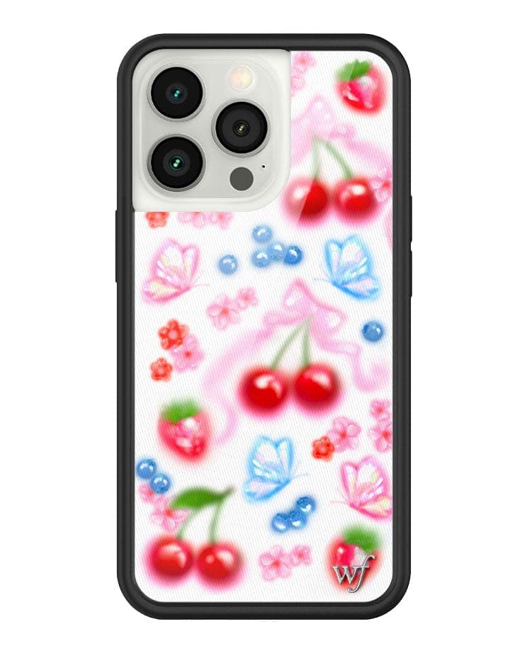 Wildflower Sweet Cherries iPhone Case