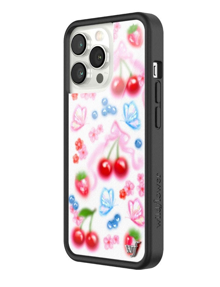 Wildflower Sweet Cherries iPhone Case