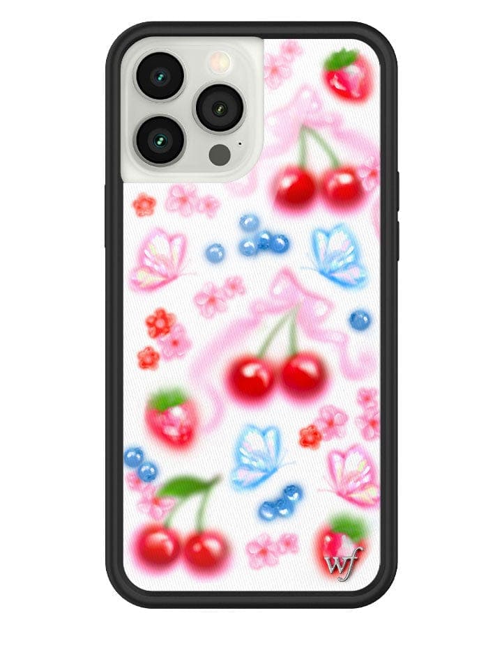 Wildflower Sweet Cherries iPhone Case