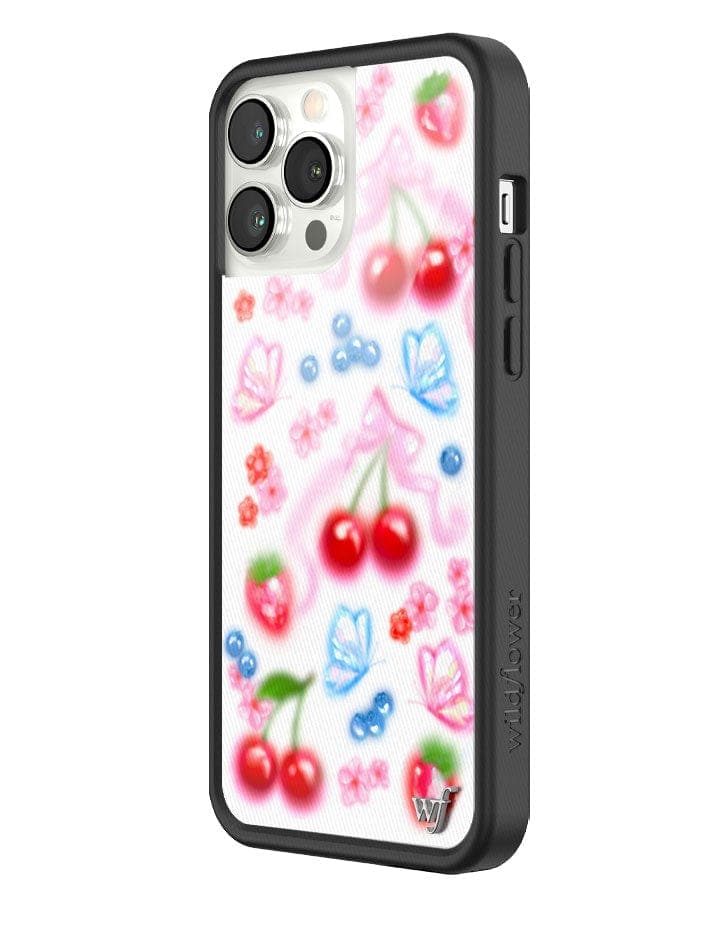 Wildflower Sweet Cherries iPhone Case