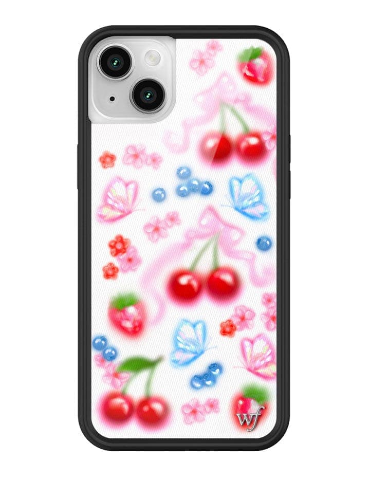Wildflower Sweet Cherries iPhone Case