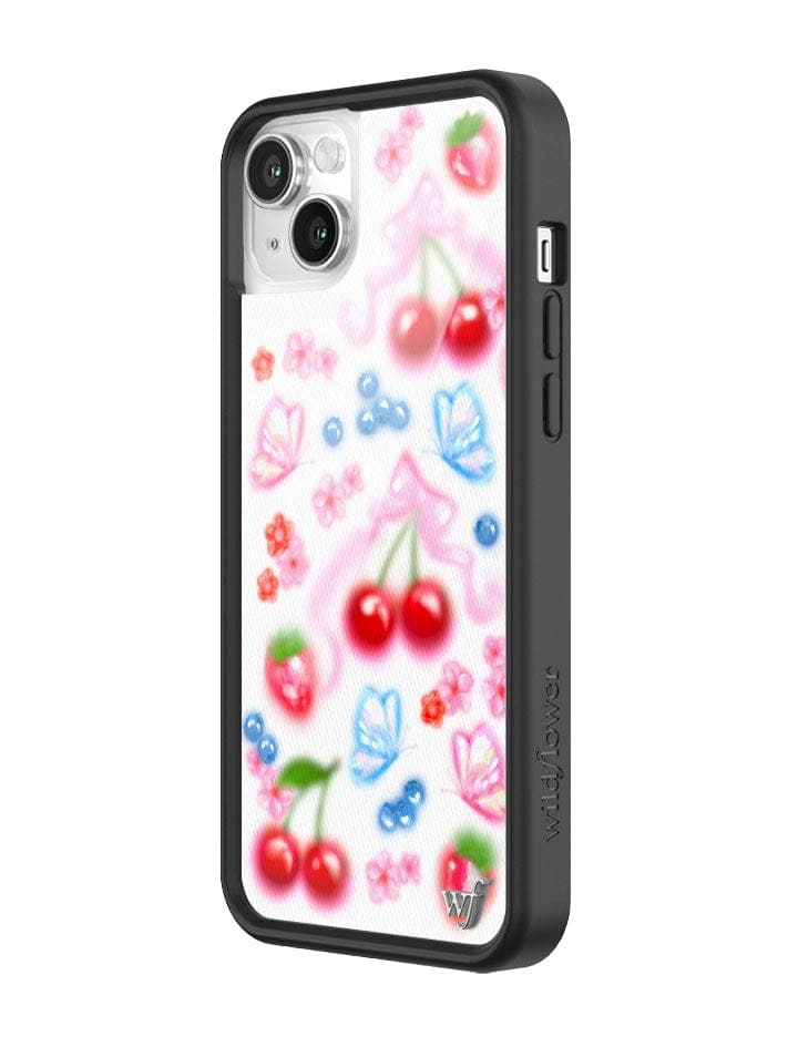 Wildflower Sweet Cherries iPhone Case