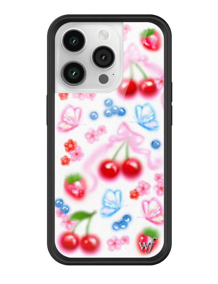 Wildflower Sweet Cherries iPhone Case