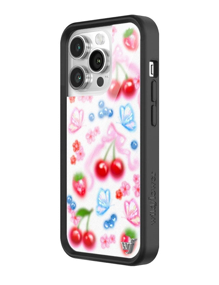 Wildflower Sweet Cherries iPhone Case