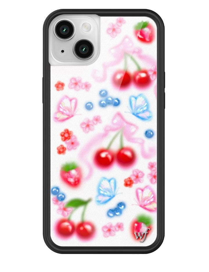 Wildflower Sweet Cherries iPhone Case