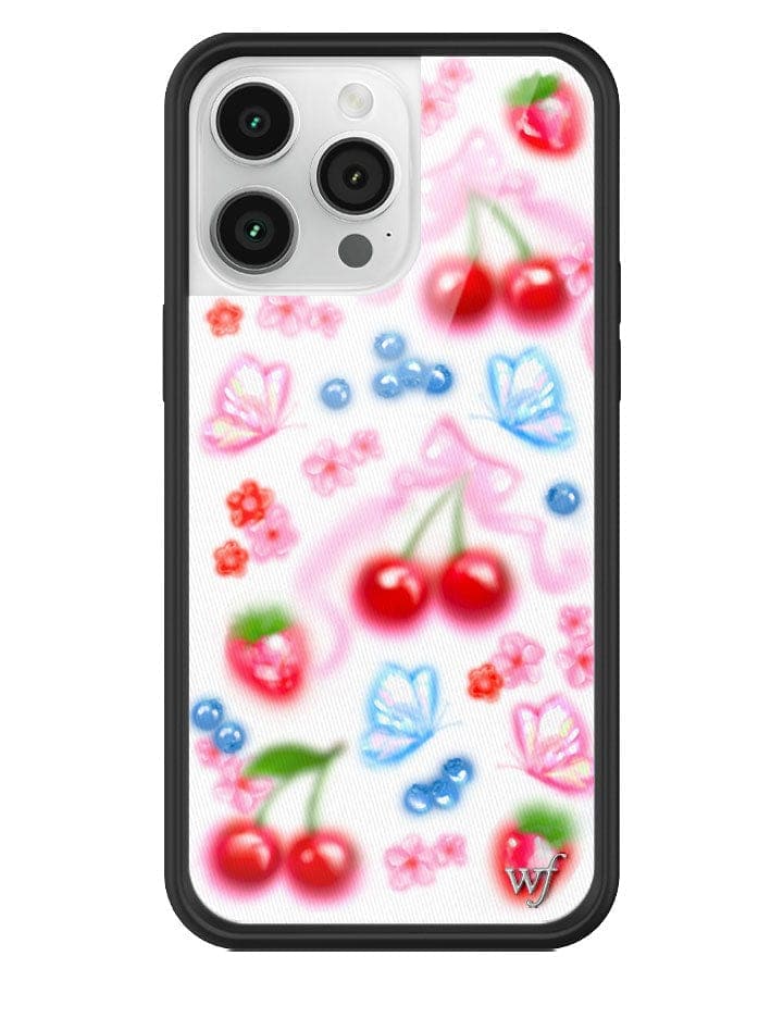 Wildflower Sweet Cherries iPhone Case