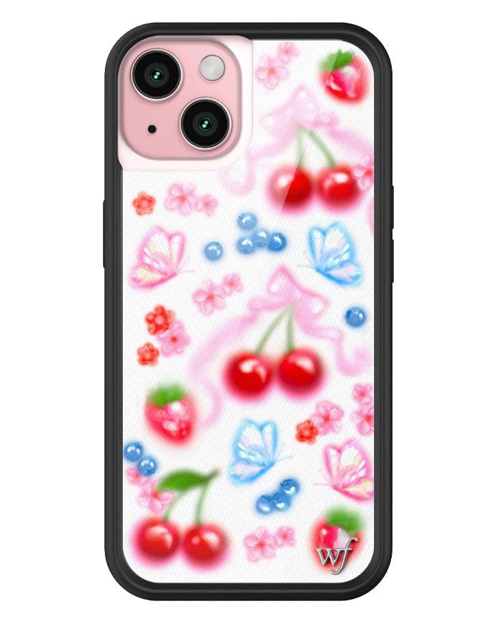 Wildflower Sweet Cherries iPhone Case