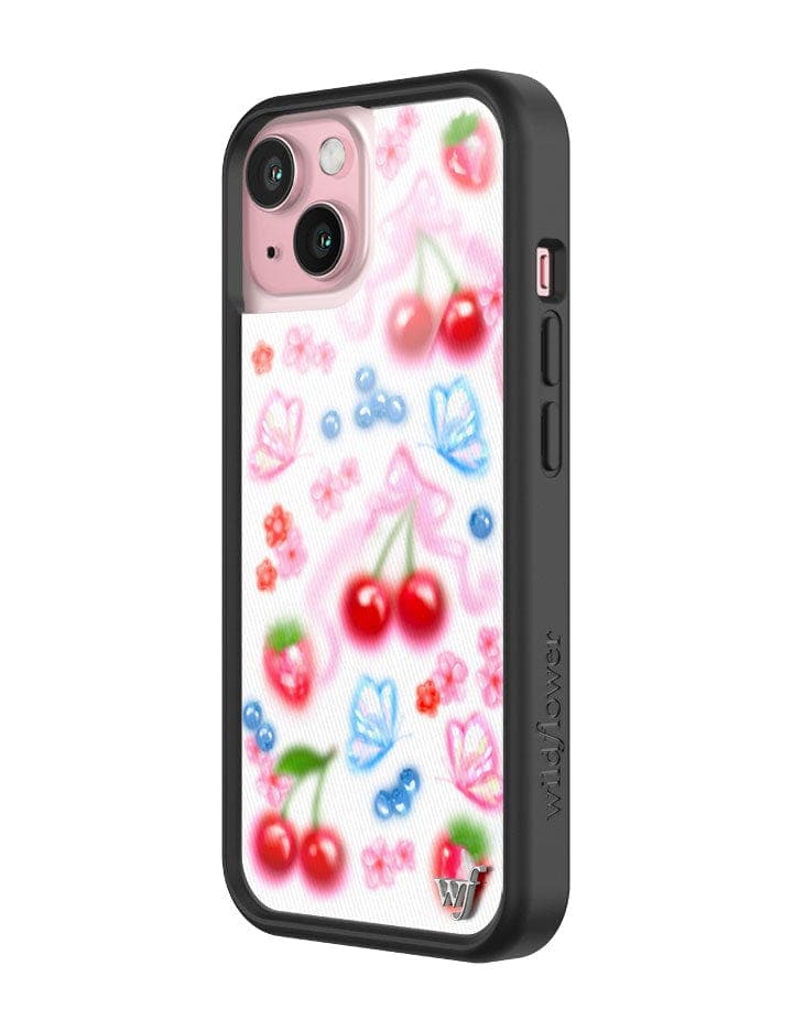 Wildflower Sweet Cherries iPhone Case