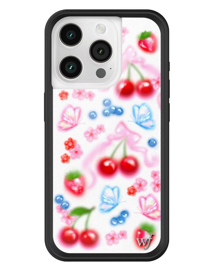 Wildflower Sweet Cherries iPhone Case