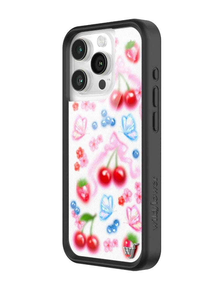 Wildflower Sweet Cherries iPhone Case