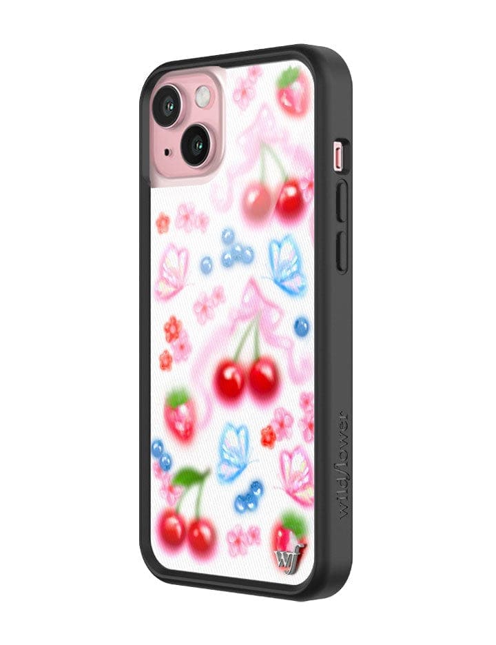 Wildflower Sweet Cherries iPhone Case