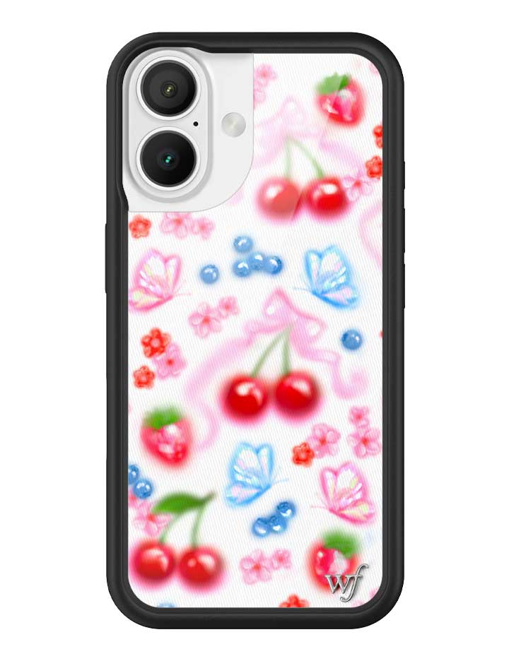Wildflower Sweet Cherries iPhone Case