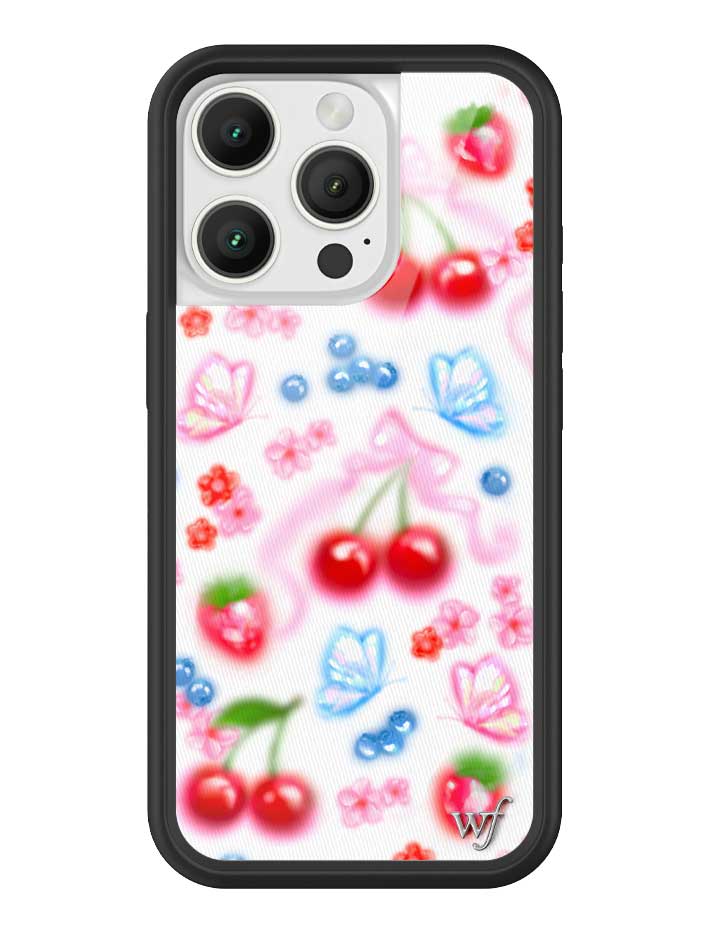 Wildflower Sweet Cherries iPhone Case