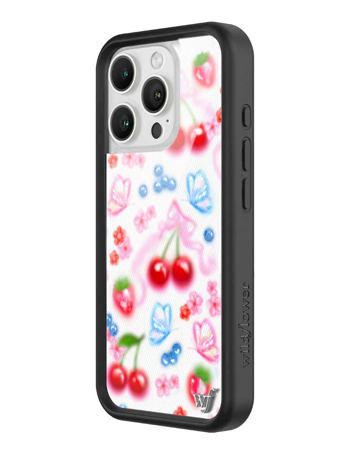 Wildflower Sweet Cherries iPhone Case
