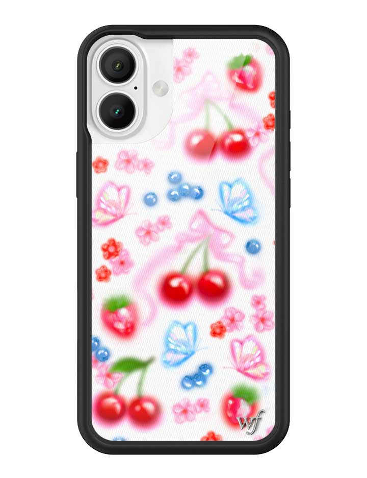 Wildflower Sweet Cherries iPhone Case