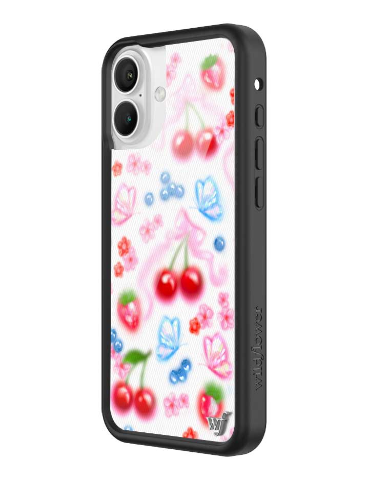 Wildflower Sweet Cherries iPhone Case