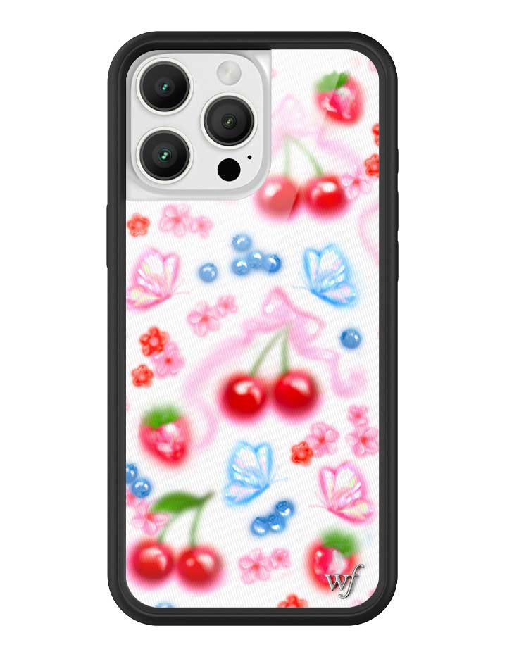 Wildflower Sweet Cherries iPhone Case