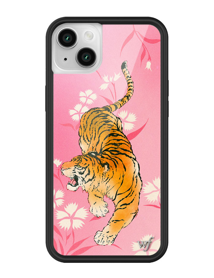 Wildflower Tiger Blossom iPhone Case