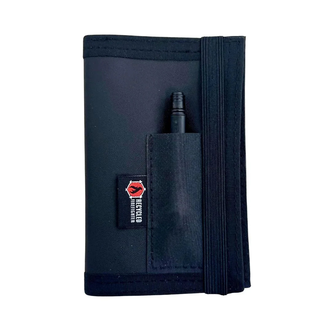 Recycled Firefighter The Inspector Notebook - Combat Leather Edition