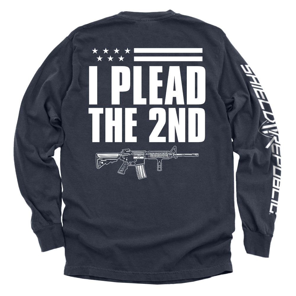 I Plead The 2nd Amendment T-Shirt – Back Print