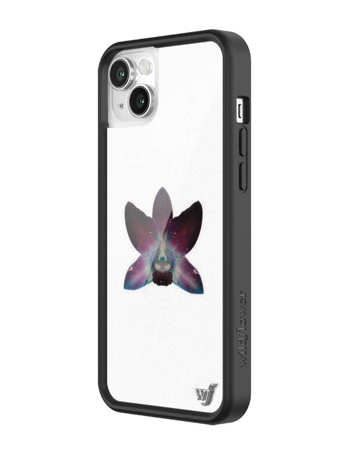 Wildflower Orchid | White iPhone Case