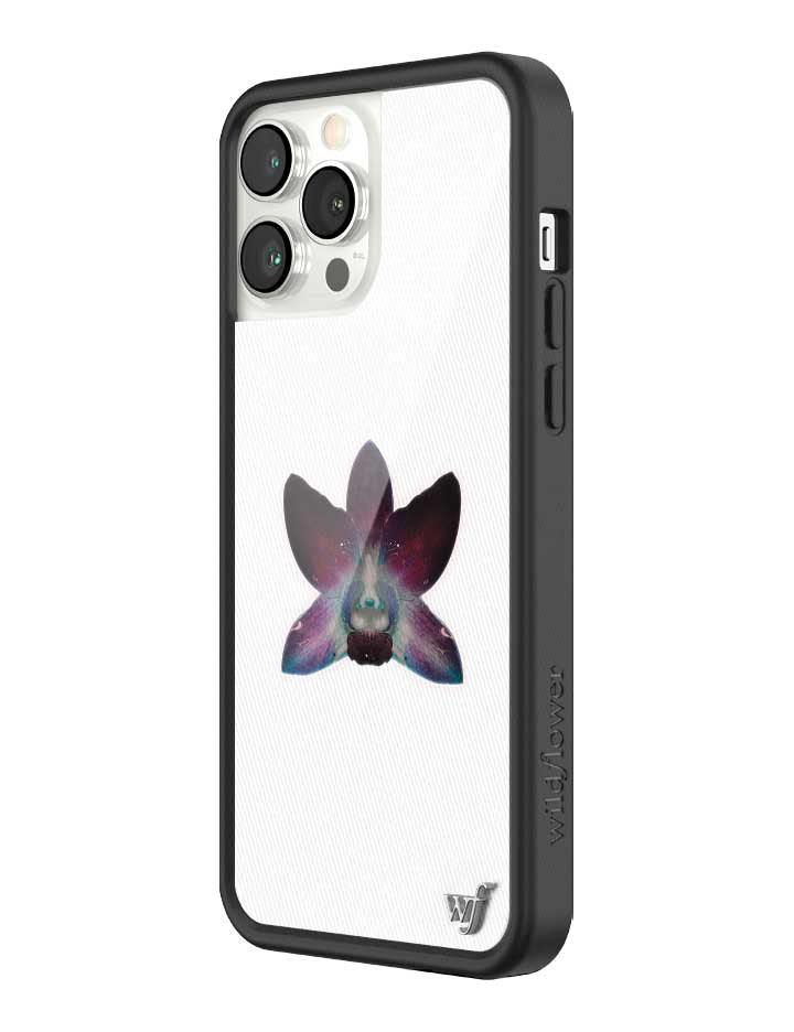 Wildflower Orchid | White iPhone Case