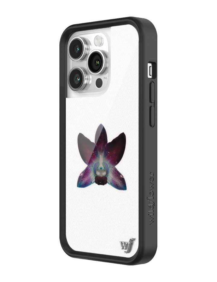 Wildflower Orchid | White iPhone Case