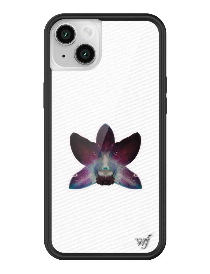 Wildflower Orchid | White iPhone Case