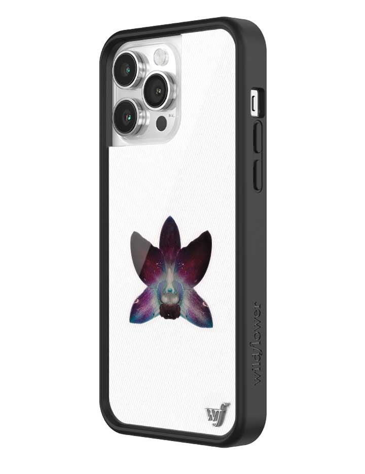 Wildflower Orchid | White iPhone Case