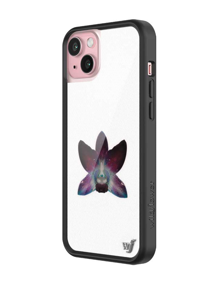 Wildflower Orchid | White iPhone Case