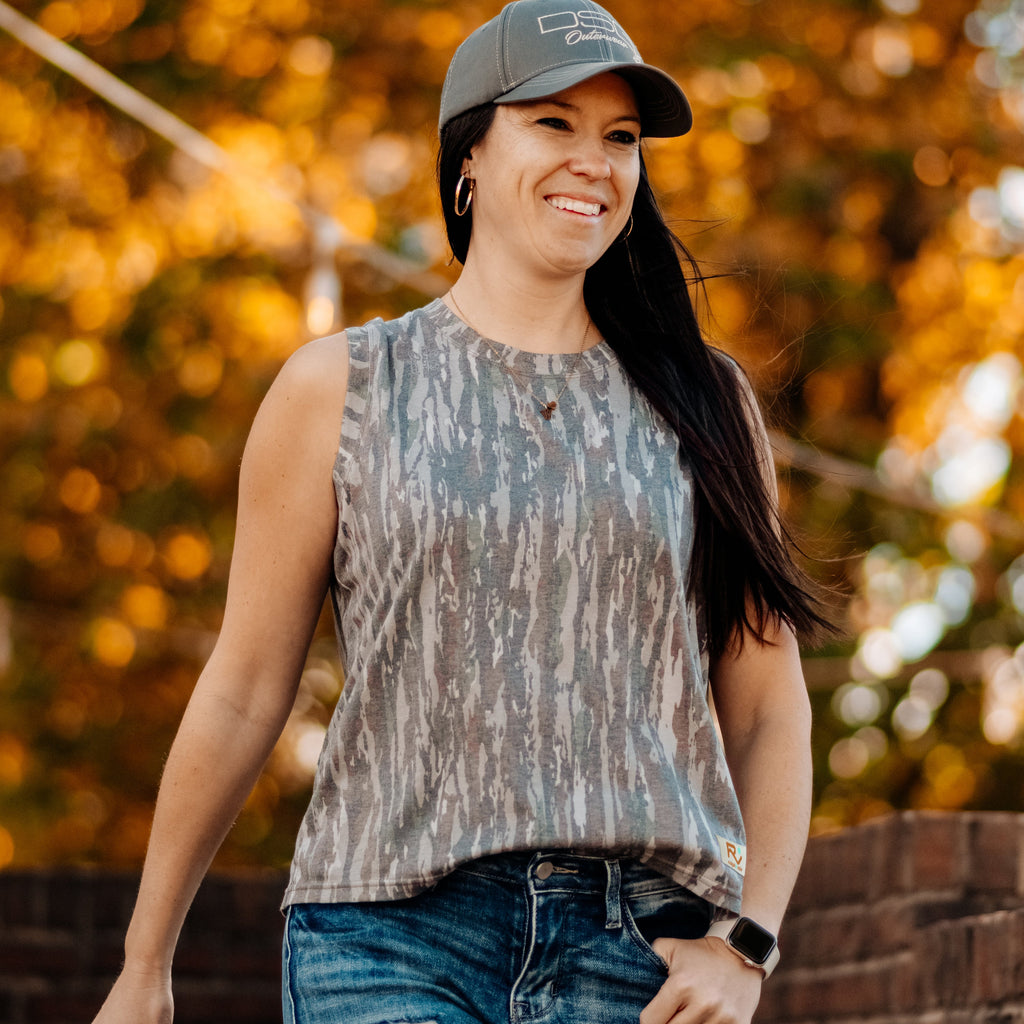 Vintage Ridge & Vale Realtree Camo Muscle Tank